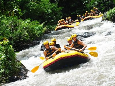 Ubud white water rafting